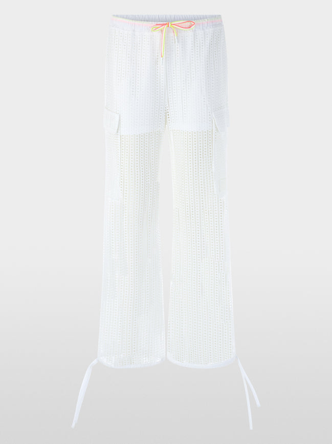 WASHINGTON hole pattern trousers