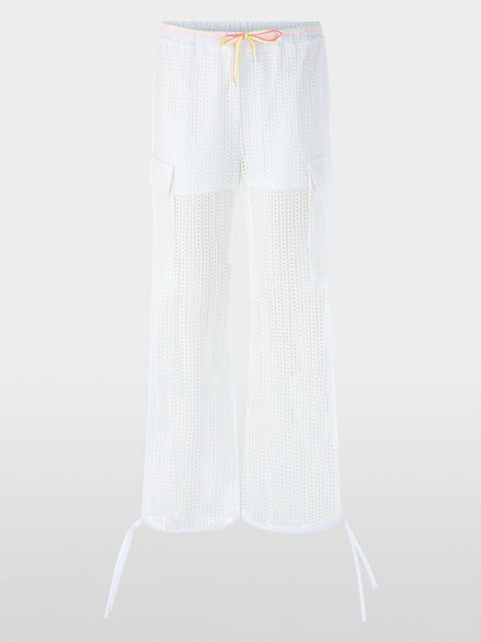 WASHINGTON hole pattern trousers
