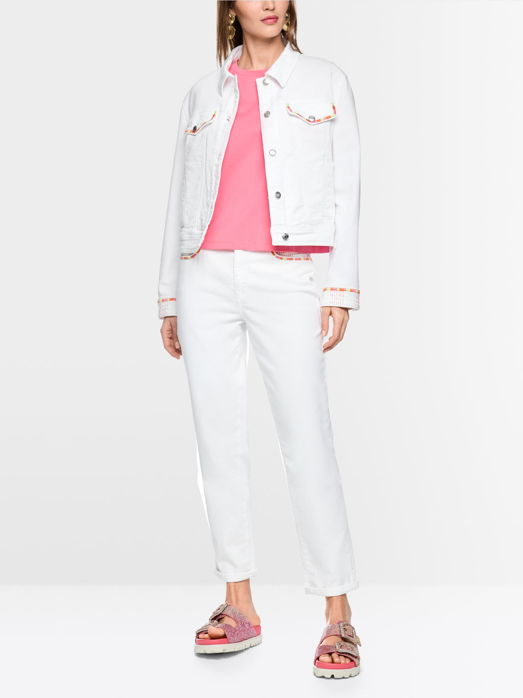 RIAD relaxed fit jeans with embroidery