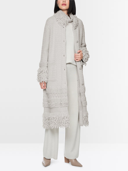 ‘Knitted in Germany’ highlight coat