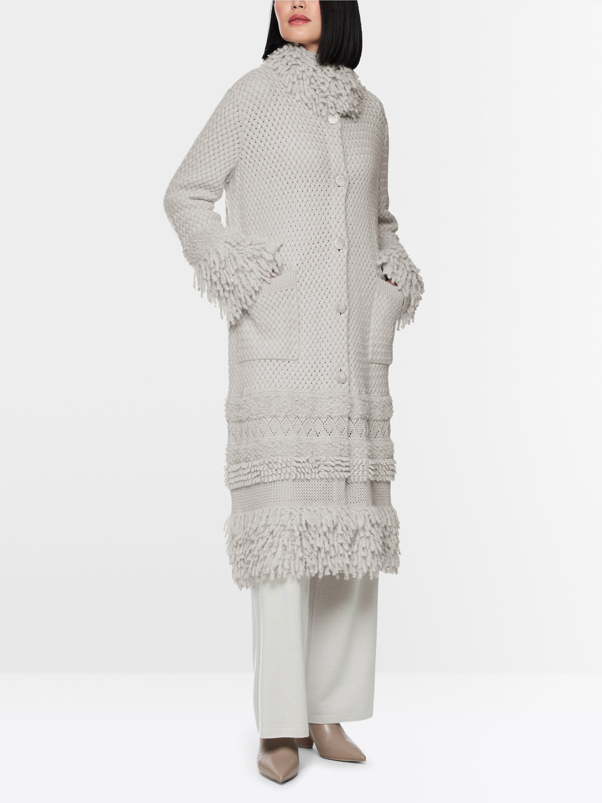 ‘Knitted in Germany’ highlight coat