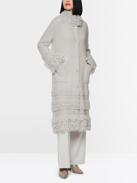 ‘Knitted in Germany’ highlight coat