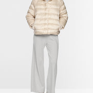 Quilted jacket with synthetic down