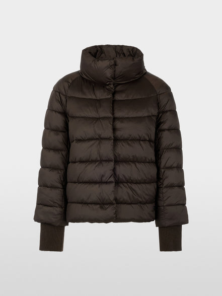 Quilted jacket with synthetic down