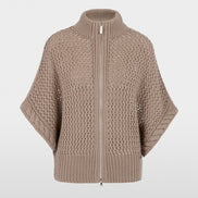 ‘Knitted in Germany’ openwork cardigan