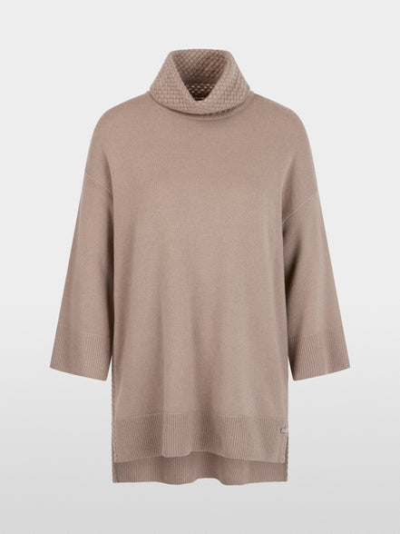 ‘Knitted in Germany’ turtle neck jumper