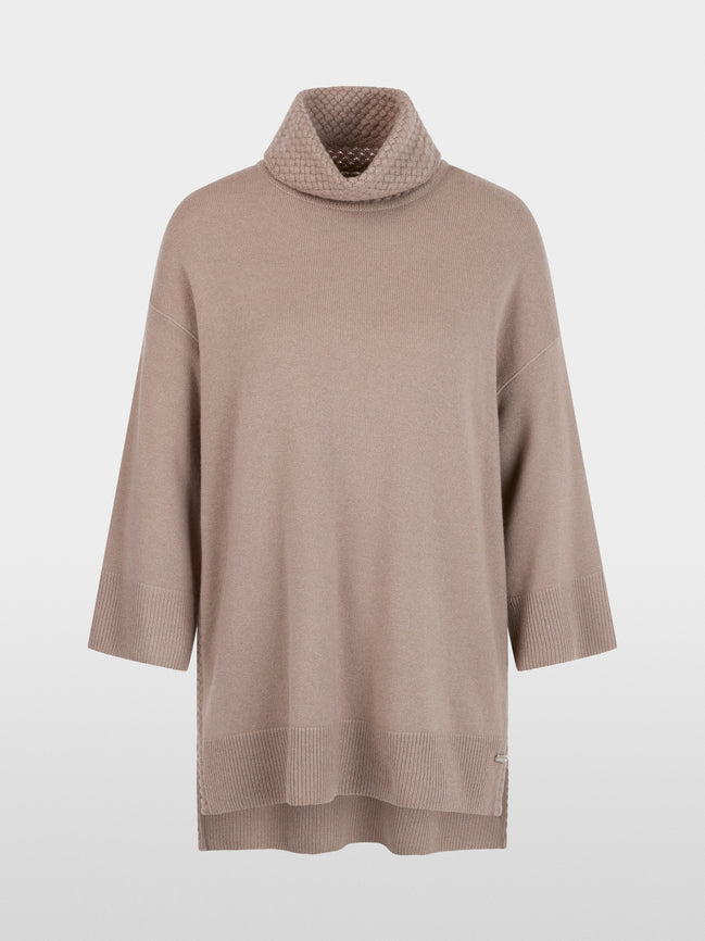 ‘Knitted in Germany’ turtle neck jumper