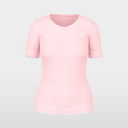 Stretch cotton shirt with half sleeves