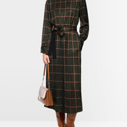 Printed viscose dress