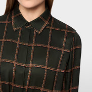 Printed viscose dress