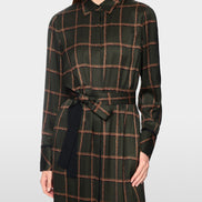Printed viscose dress
