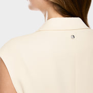 Sleeveless blazer waistcoat