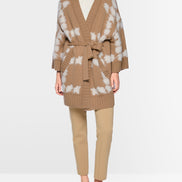 ‘Knitted in Germany’ long cardigan