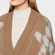 ‘Knitted in Germany’ long cardigan
