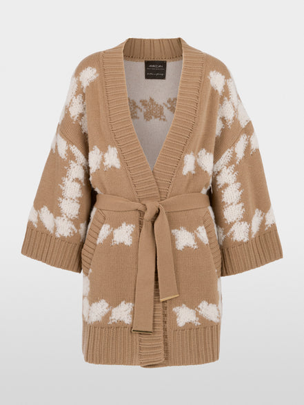 ‘Knitted in Germany’ long cardigan