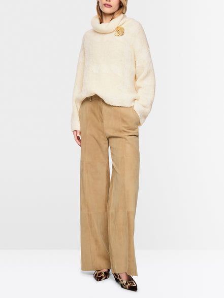 ‘Knitted in Germany’ turtleneck jumper