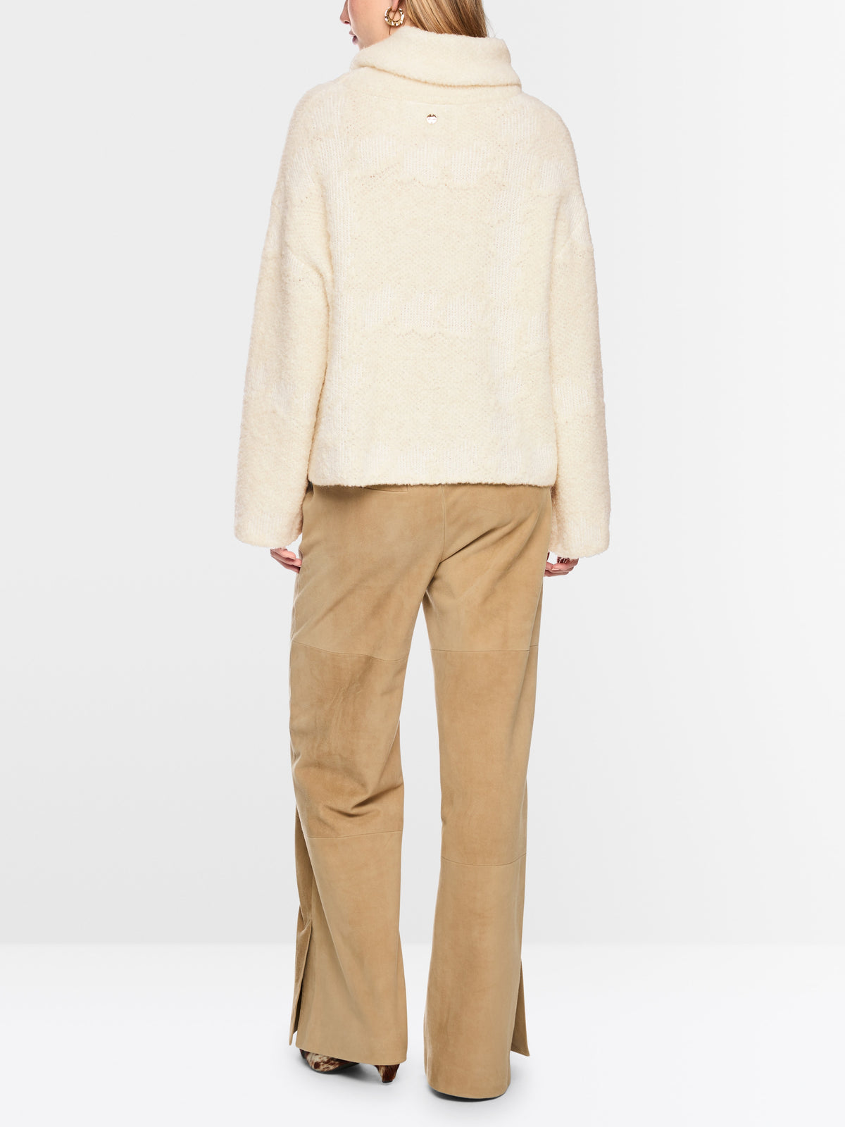 ‘Knitted in Germany’ turtleneck jumper