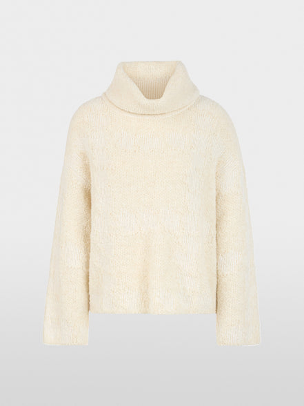 ‘Knitted in Germany’ turtleneck jumper