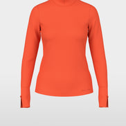 Basic shirt with stand-up collar