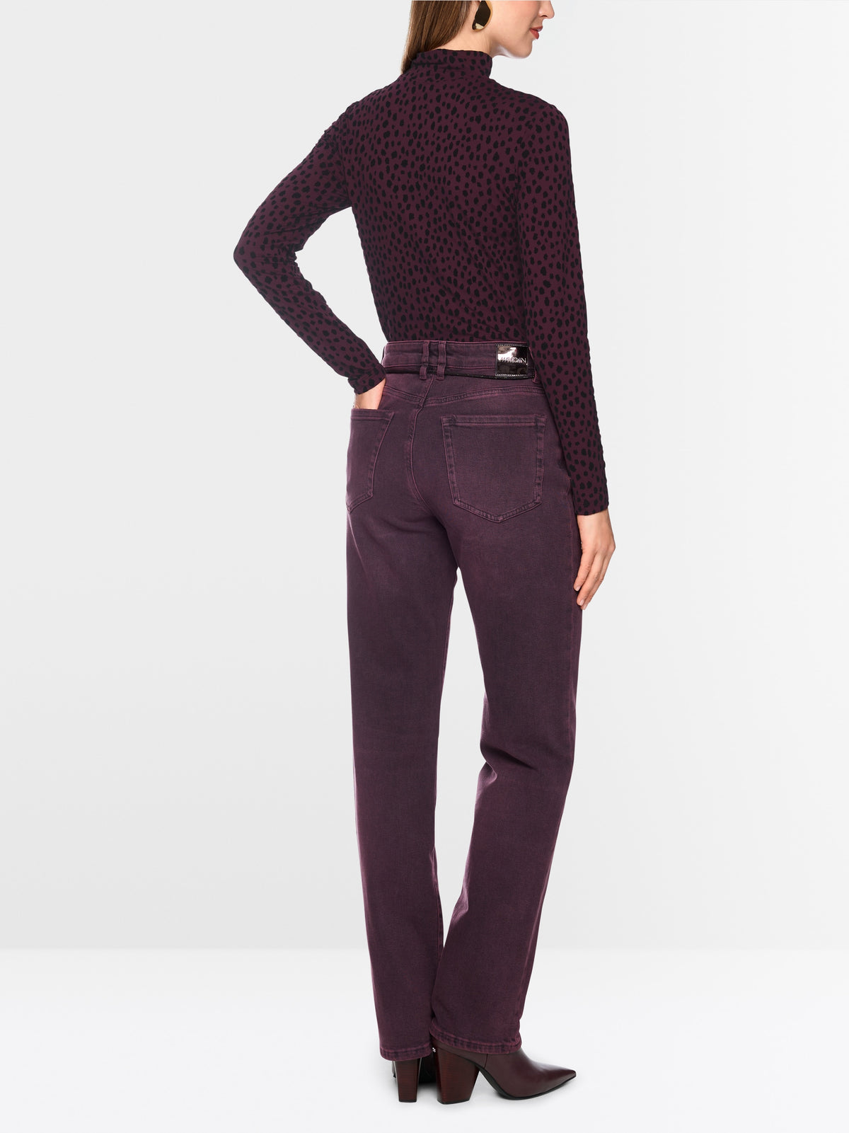 Stretch shirt with Bambi print