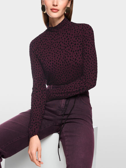 Stretch shirt with Bambi print