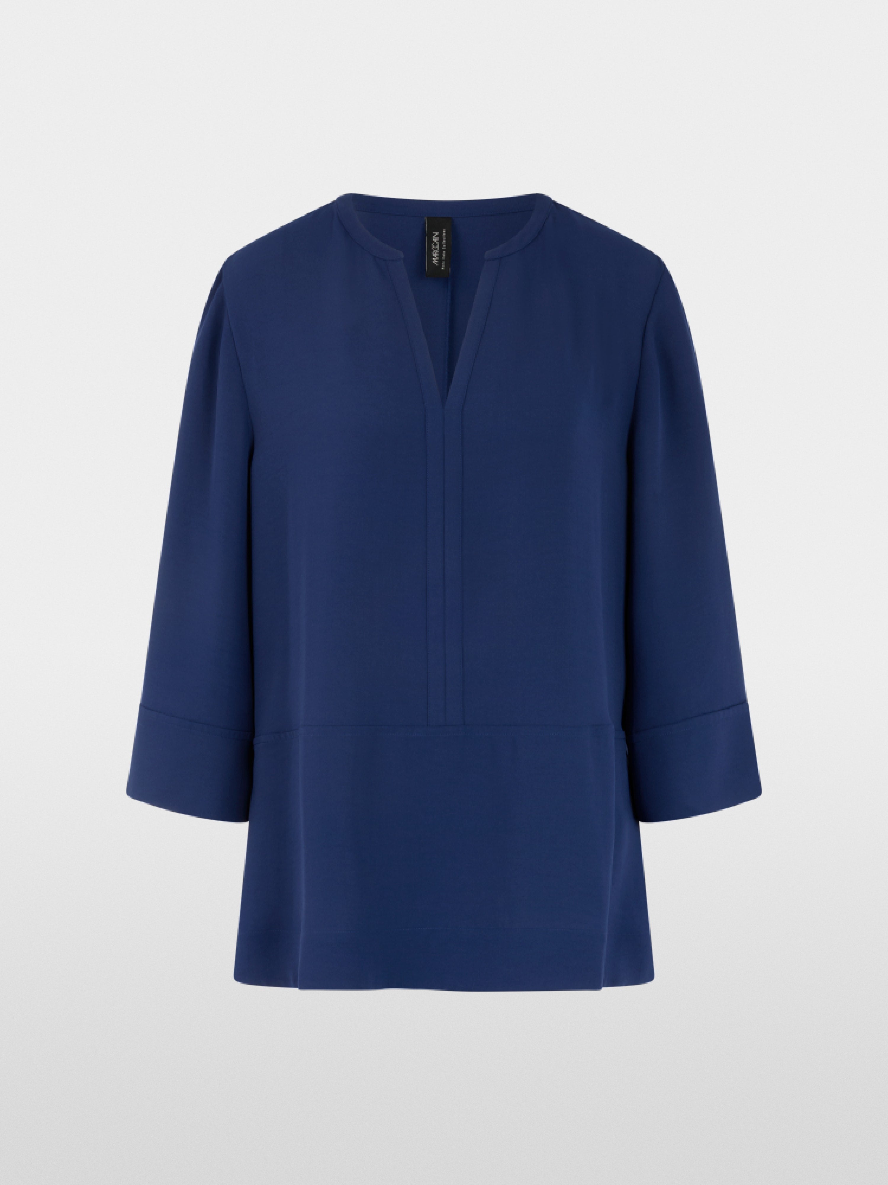 Loose tunic-style blouse