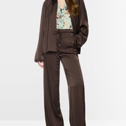 WARRI shiny fabric trousers