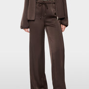WARRI shiny fabric trousers