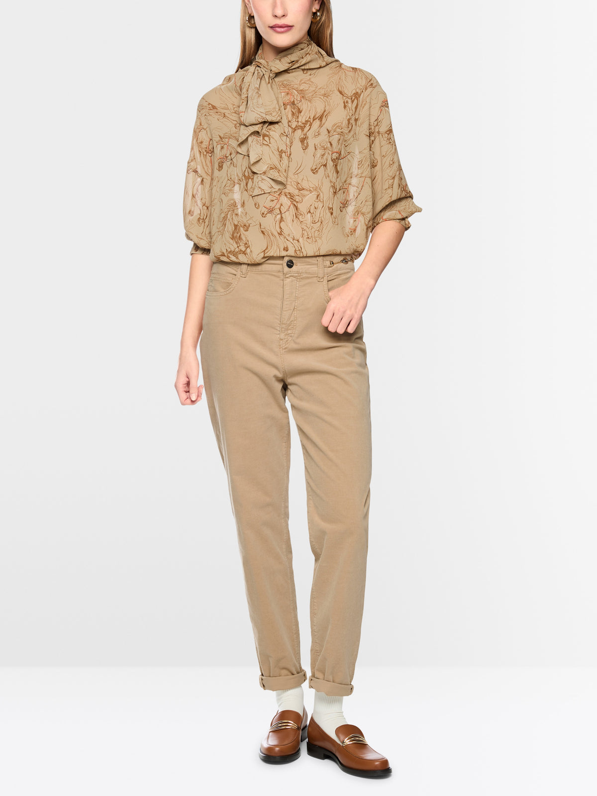 FEURA velvet trousers