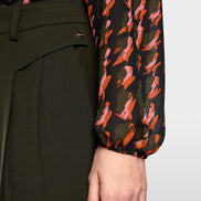 FAQUS trousers with crease