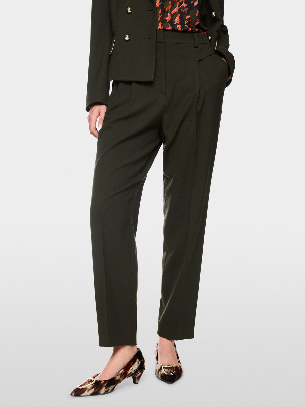 FAQUS trousers with crease