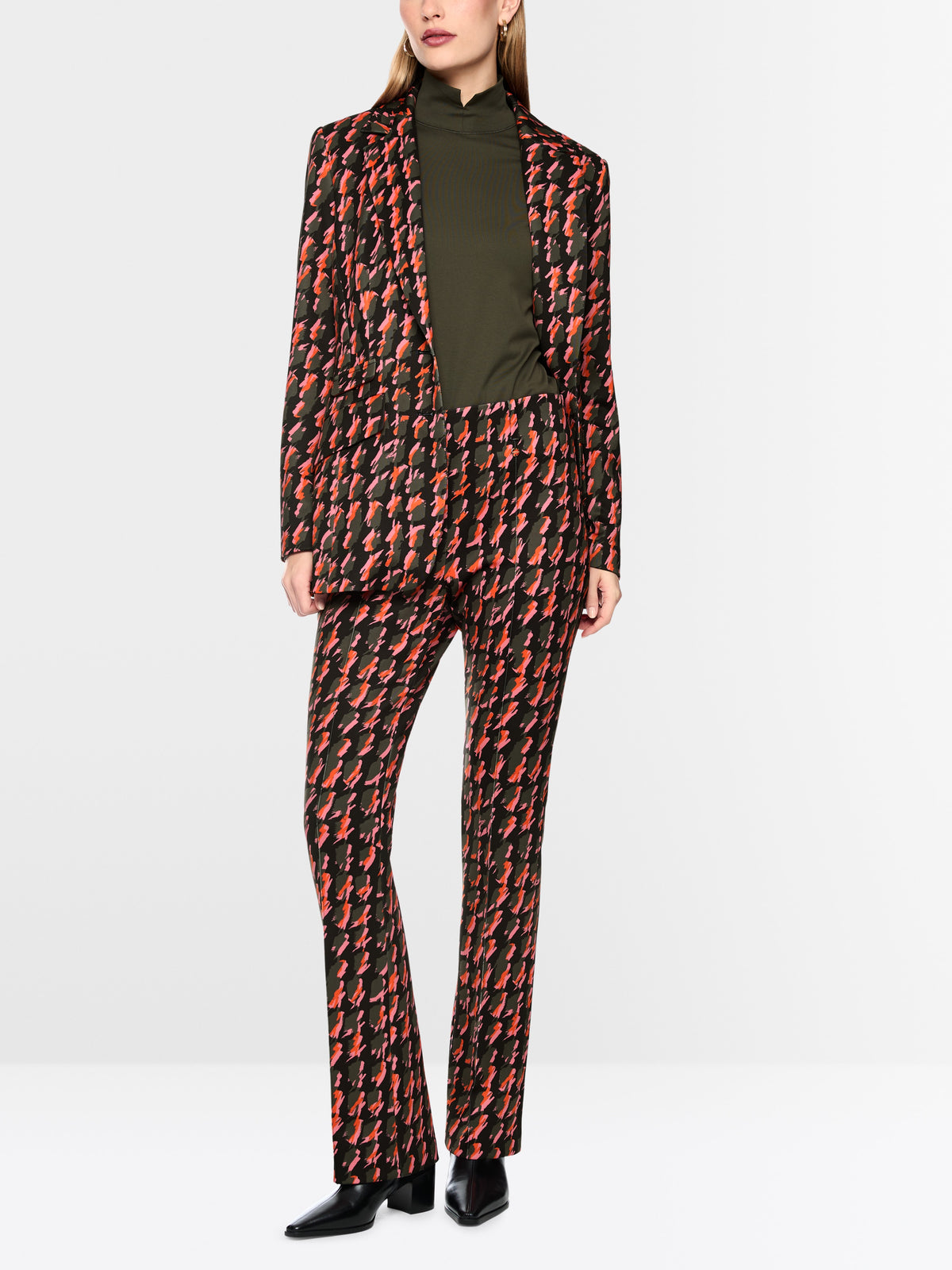 FREDERICA scuba jersey trousers