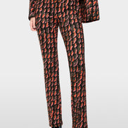 FREDERICA scuba jersey trousers