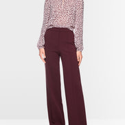 WARRI wide-cut trousers with pleats
