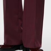 WARRI wide-cut trousers with pleats