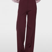 WARRI wide-cut trousers with pleats