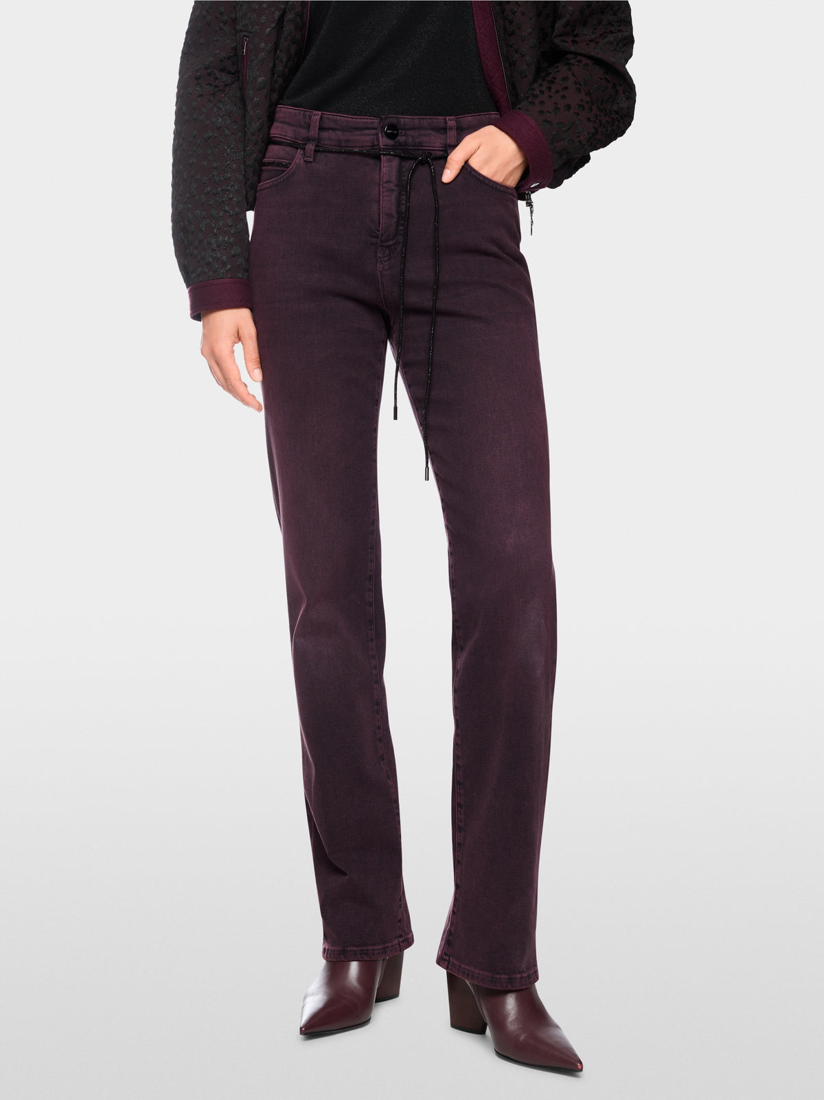 FENDOU jeans with drawstring