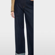 WARRI jeans with contrast stitching