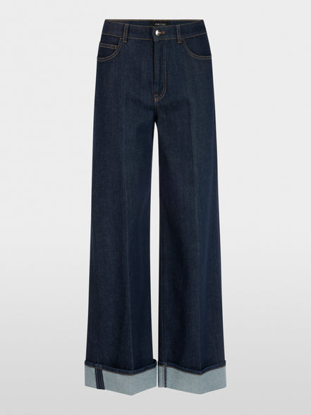 WARRI jeans with contrast stitching
