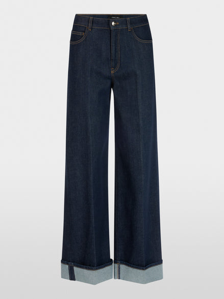 WARRI jeans with contrast stitching
