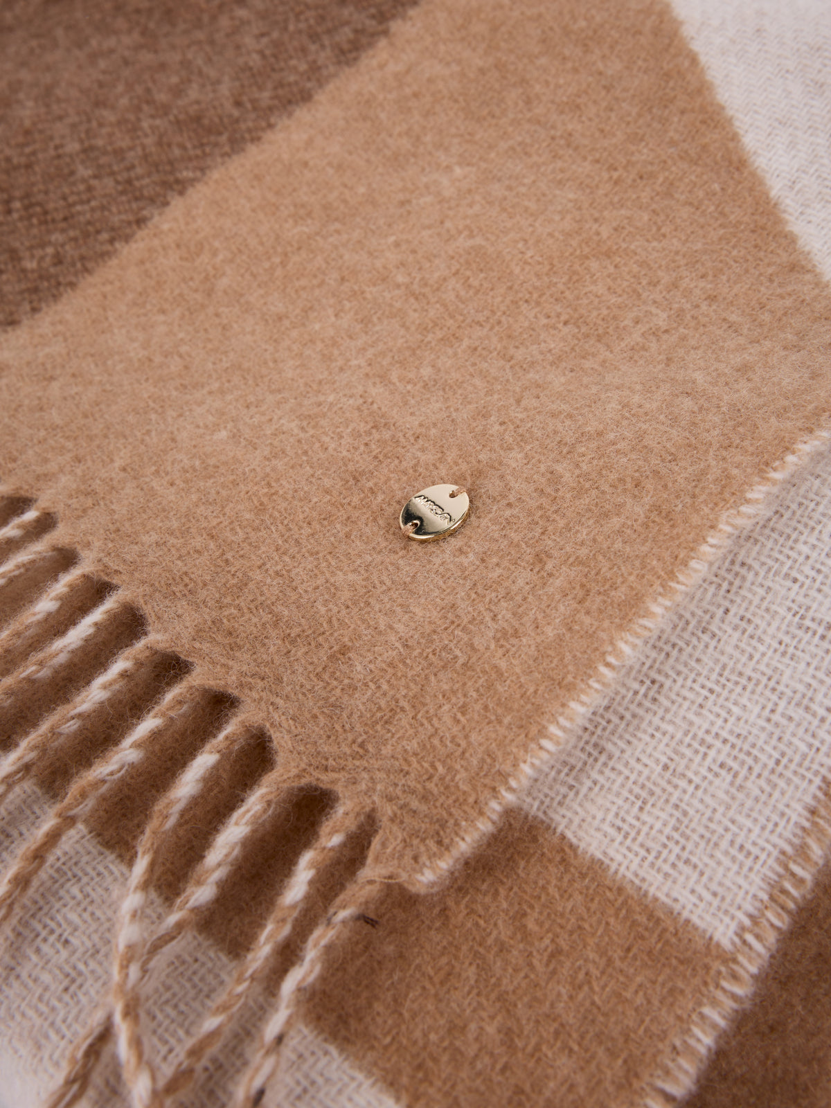 Wool-blend scarf