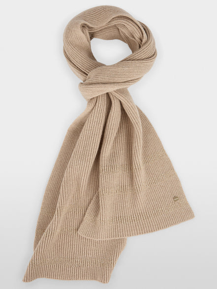 Ribbed scarf