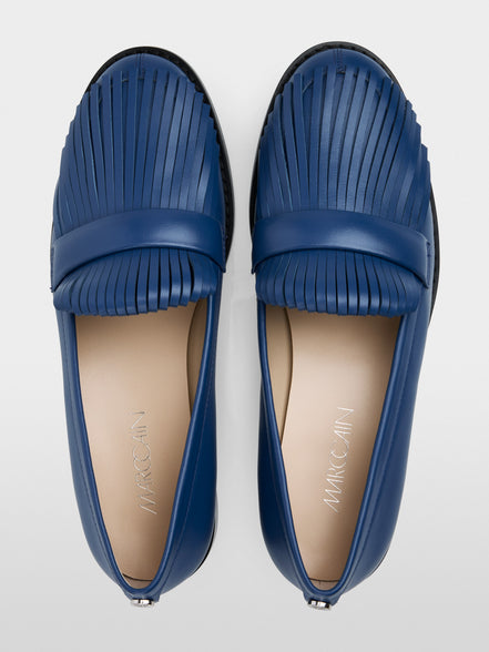 Leather loafers