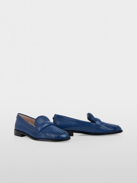 Leather loafers