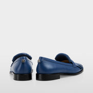 Leather loafers