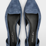 Ballerina flats with cut-outs
