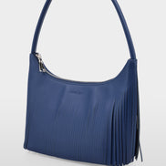 Shoulder bag with fringes