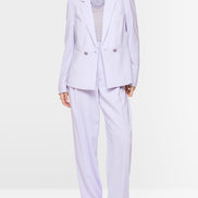 Double-breasted fancy buttons blazer