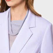 Double-breasted fancy buttons blazer