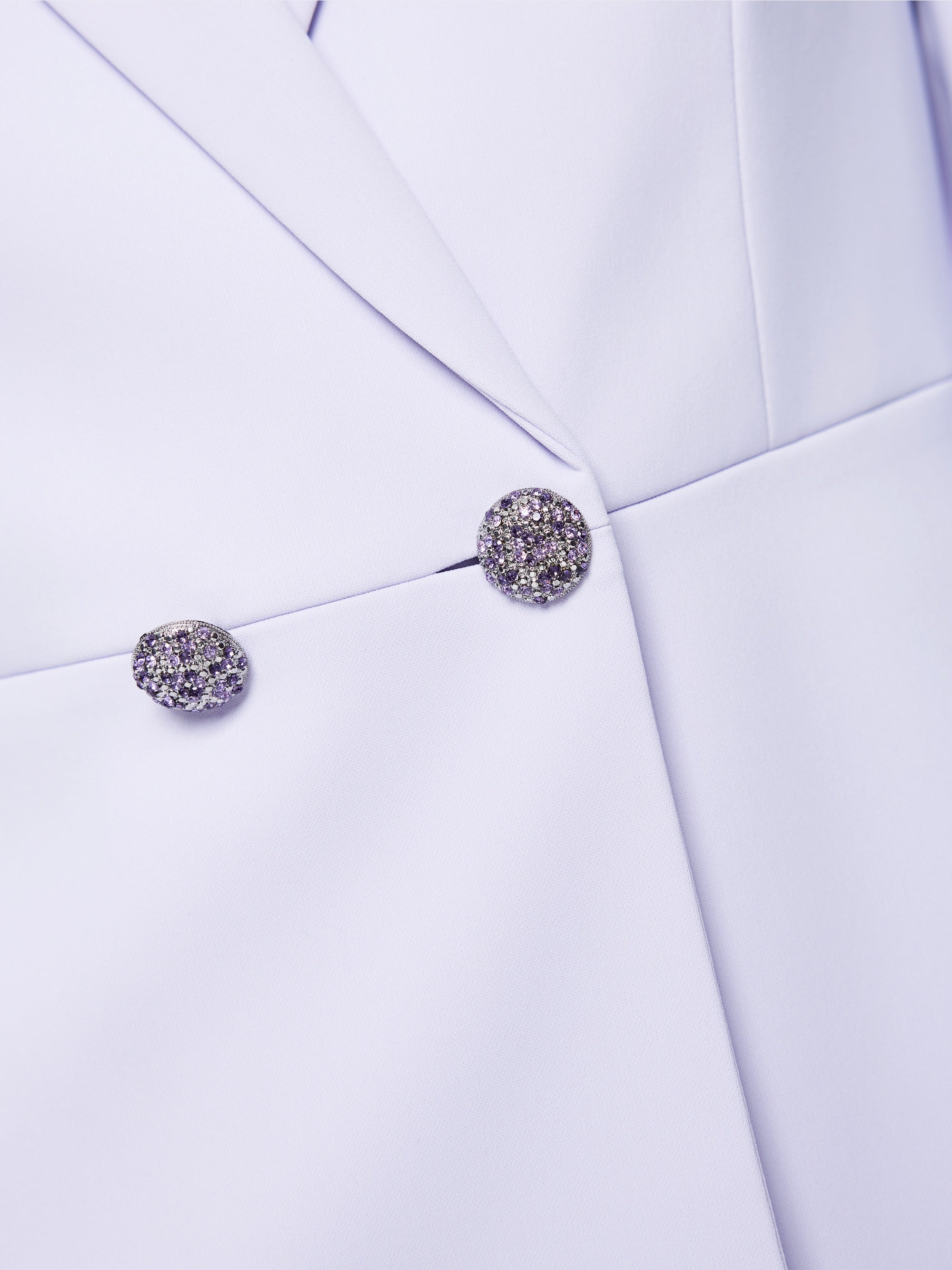 Double-breasted fancy buttons blazer